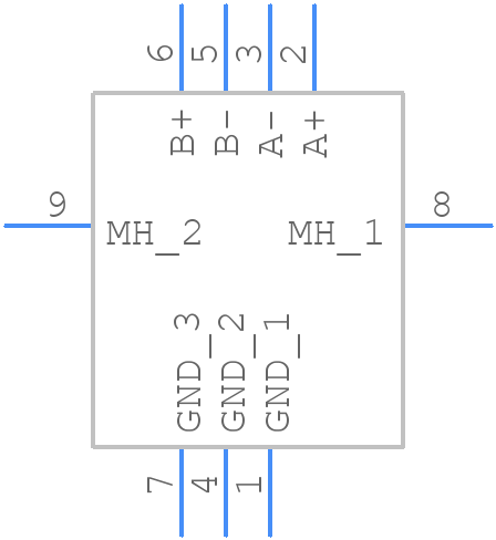 SATA-A-PL-VT-K-1 - Adam Tech - PCB symbol