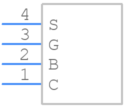 STC08DE150HP - STMicroelectronics - PCB symbol