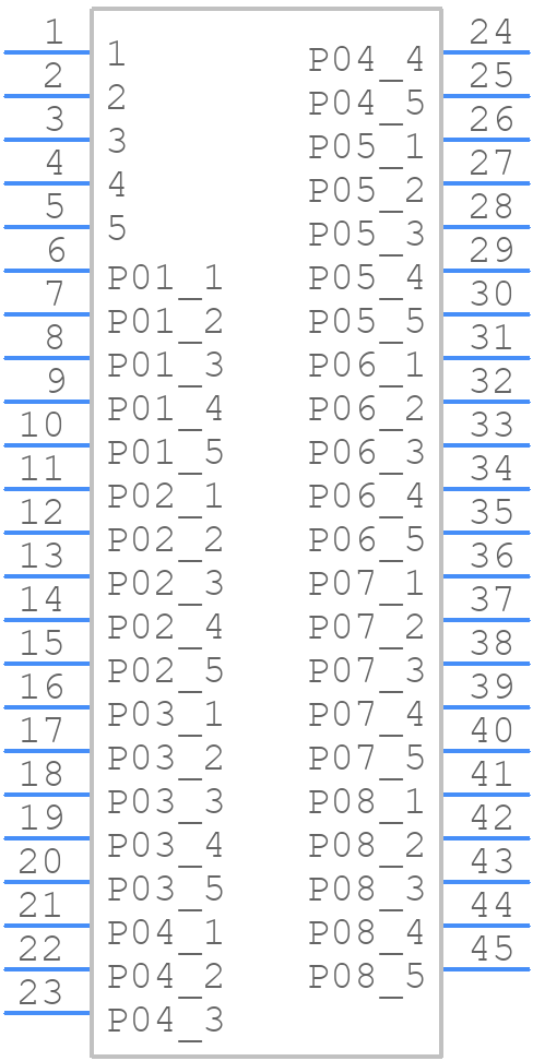 ET60T-D02-5-01-D02-S-R1-S - SAMTEC - PCB symbol