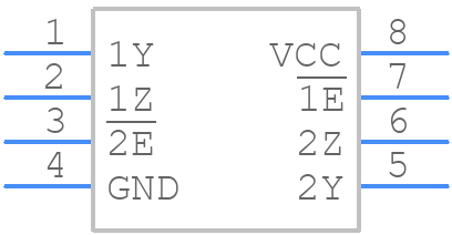 74LVC2G67DC-Q100H - Nexperia - PCB symbol