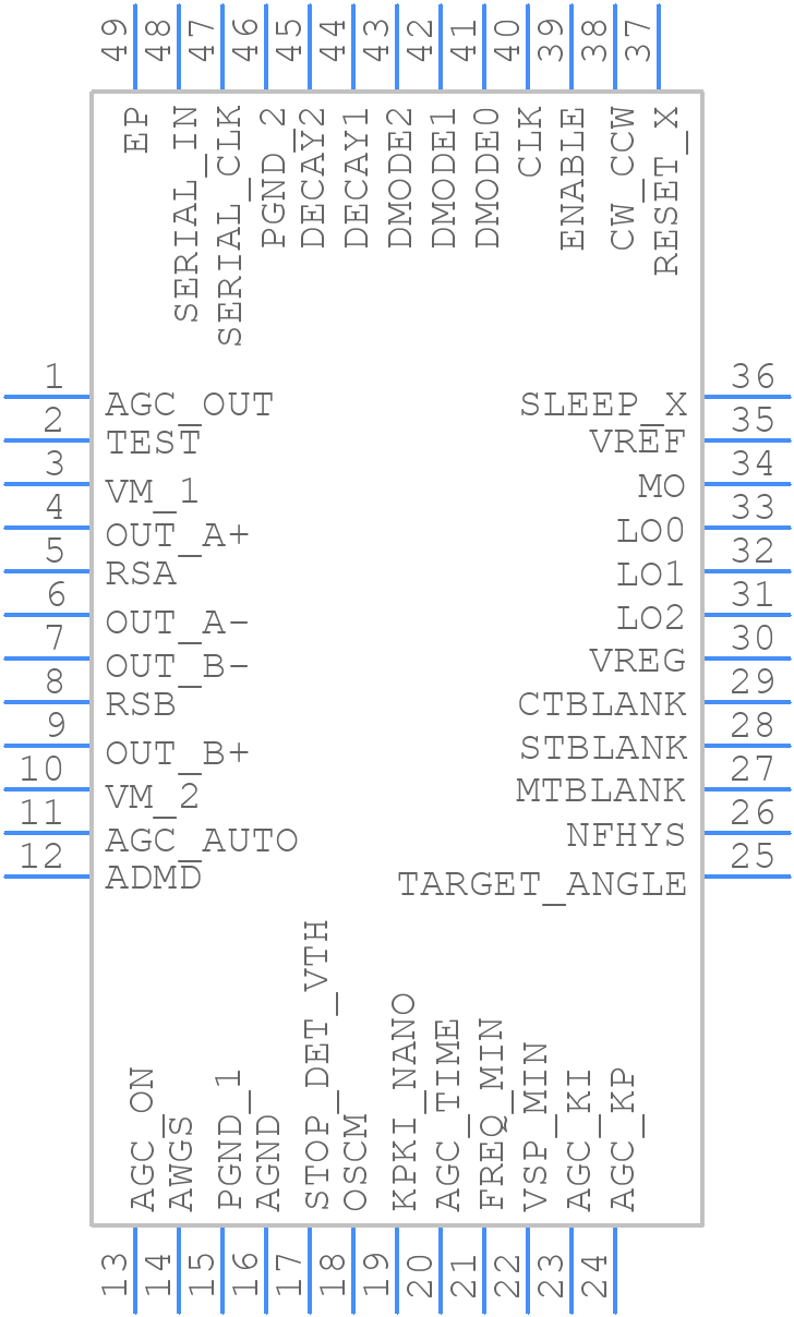 TB67S579FTG - Toshiba - PCB symbol