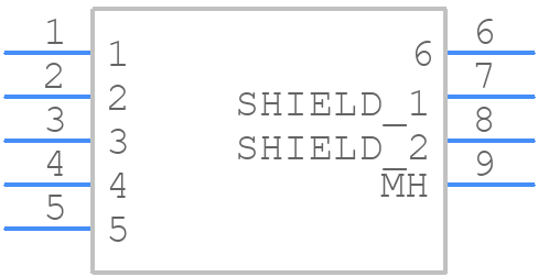MH11063-H1 - Foxconn - PCB symbol