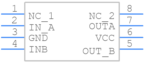 IX4424NG - LITTELFUSE - PCB symbol