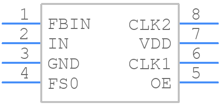 9173B-15CS08LF - Renesas Electronics - PCB symbol