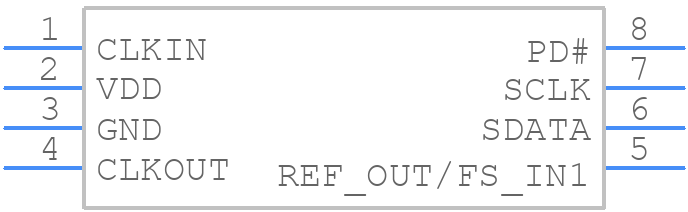 91730AMLF - Renesas Electronics - PCB symbol