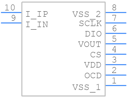 CZ3813 - Asahi Kasei Microdevices - PCB symbol