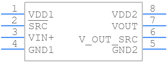 ADUM4122ARIZ - Analog Devices - PCB symbol