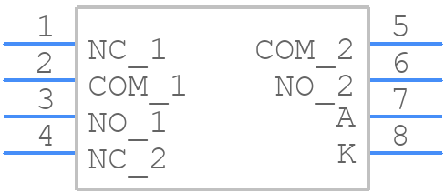 WBL2UEEBQR05CLR - E-Switch - PCB symbol