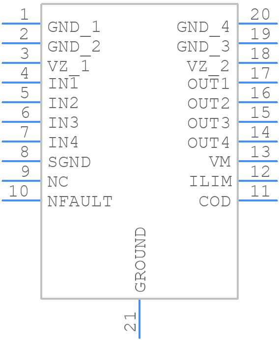 NSD5604NE-DHTSTR - NOVOSENSE - PCB symbol