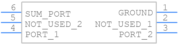 LRPS-2-1J+ - Mini-Circuits - PCB symbol