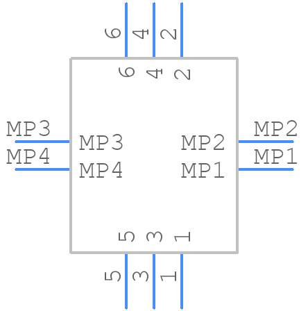 5050700622 - Molex - PCB symbol