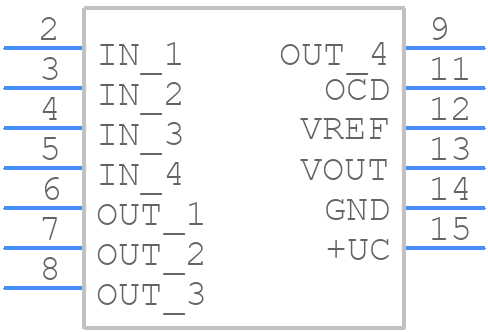 LPSR 6-NP - LEM - PCB symbol