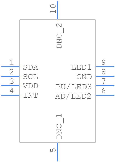 Si1151-AB00-GM - Silicon Labs - PCB symbol