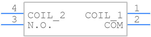 OJE-SS-103LM,000 - TE Connectivity - PCB symbol