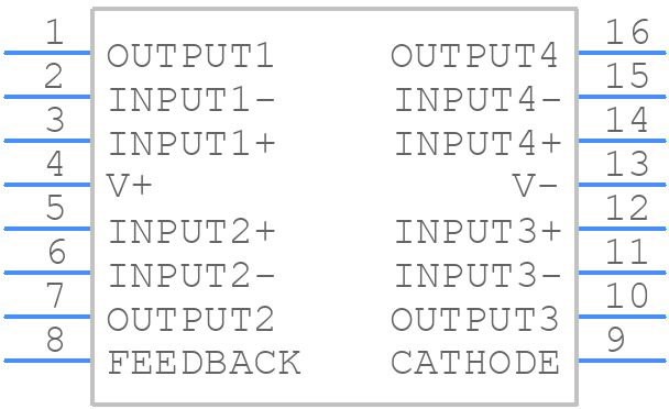 LM613IWMX/NOPB - Texas Instruments - PCB symbol
