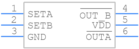 TMP390A2DRLT - Texas Instruments - PCB symbol