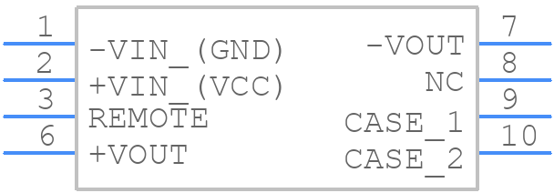 TMR 3-7219WIR - Traco Power - PCB symbol