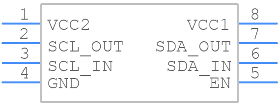 ISL33003IUZ - Renesas Electronics - PCB symbol