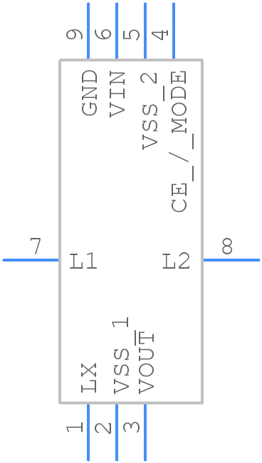 XCL205A083CR-G - Torex - PCB symbol