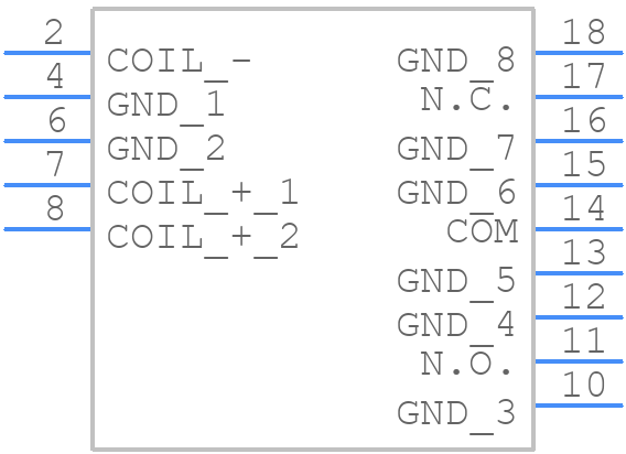 ARS16A12 - Panasonic - PCB symbol