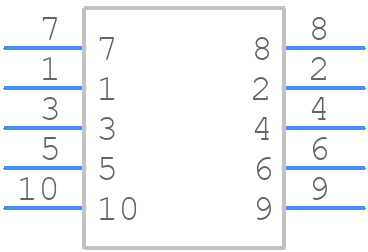 AXG206144 - Panasonic - PCB symbol