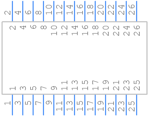 AXT426124 - Panasonic - PCB symbol