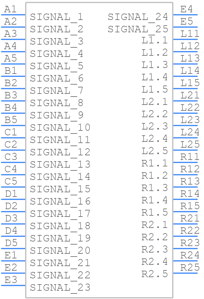 1710881001 - Molex - PCB symbol