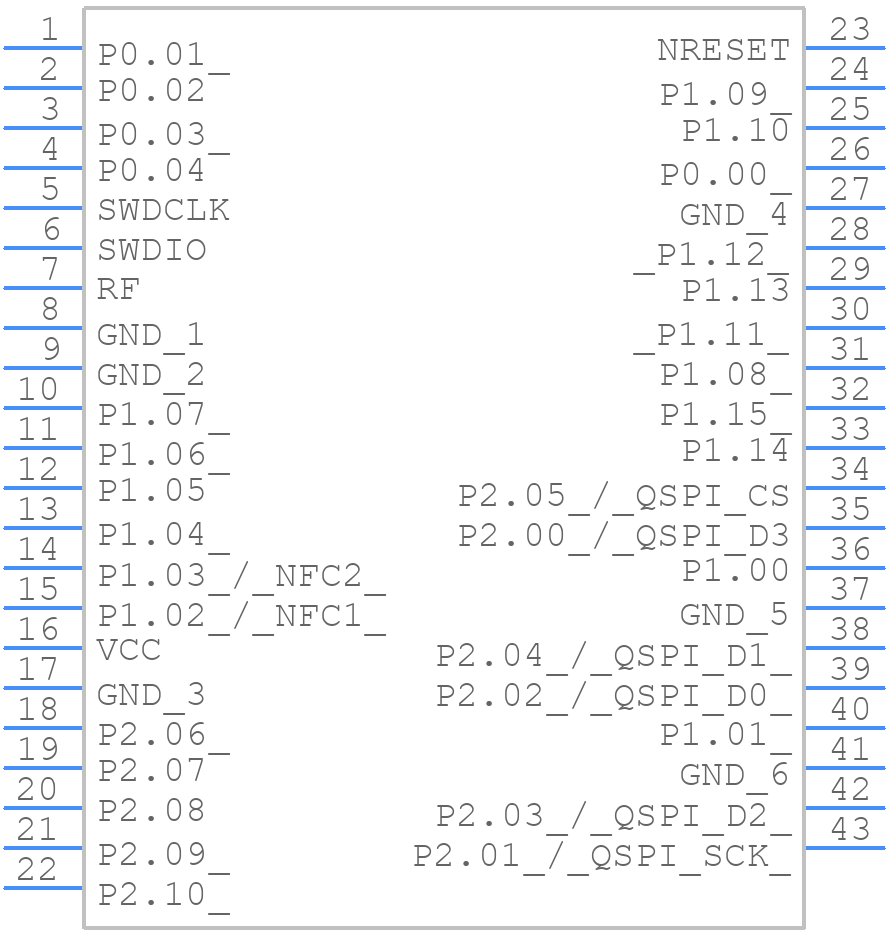 ENW89861A01F - Panasonic - PCB symbol