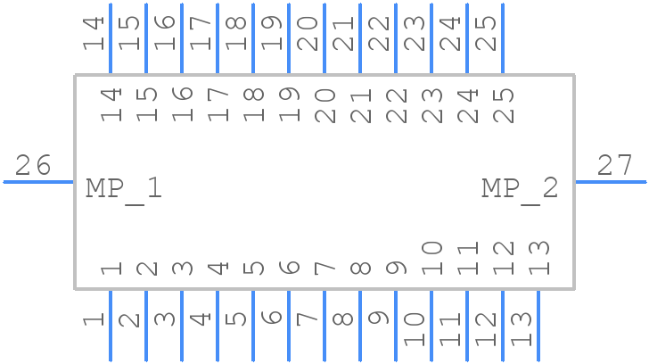 91931-31125LF - Amphenol - PCB symbol