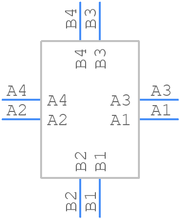 RT8122-85-0M4 - TE Connectivity - PCB symbol