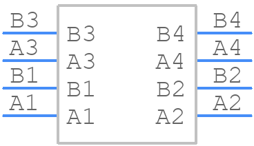 RT8522-85-0M4 - TE Connectivity - PCB symbol