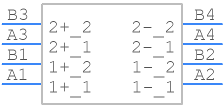 RT8521-85-3M2 - TE Connectivity - PCB symbol