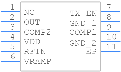 LMV2421LDT - Texas Instruments - PCB symbol