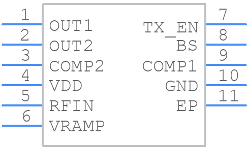 LMV242LD/NOPB - Texas Instruments - PCB symbol