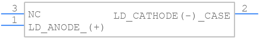 905D1S3JT03UA - LASER COMPONENTS - PCB symbol