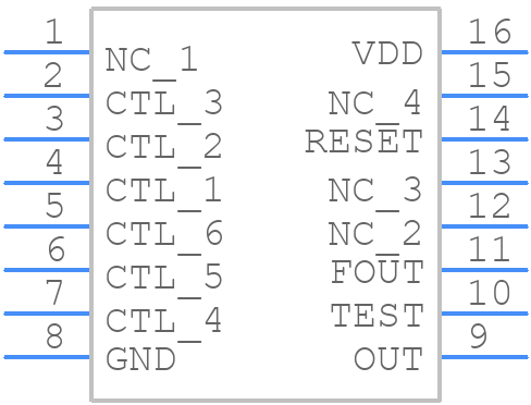 SPG8640BN - Epson Timing - PCB symbol