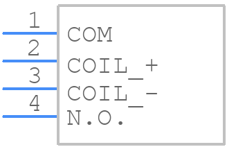 3570-1331-243 - COMUS - PCB symbol