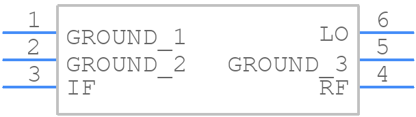 ADE-901+ - Mini-Circuits - PCB symbol