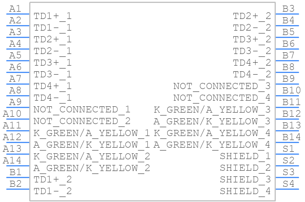2245390004 - Molex - PCB symbol