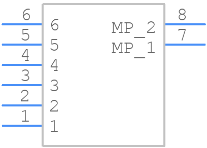 5055670670 - Molex - PCB symbol