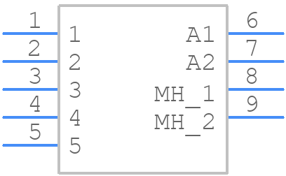 1731070253 - Molex - PCB symbol