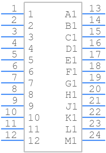 305-024-500-502 - EDAC - PCB symbol