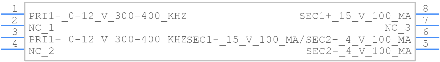 HVMA03T100A-ST10S - Bourns - PCB symbol