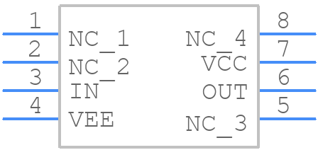 MAX4200ESA - Analog Devices - PCB symbol