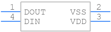 N0M65S99ICSV - BRIGHTEK - PCB symbol
