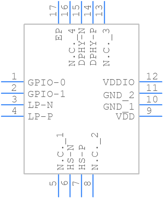 MC20001 - Meticom - PCB symbol