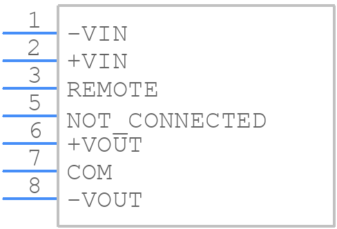 SFT03T24D12 - XP POWER - PCB symbol