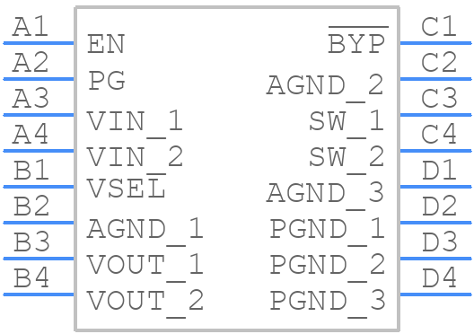 FAN48632BUC33X - onsemi - PCB symbol