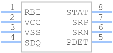 BQ2023PW - Texas Instruments - PCB symbol