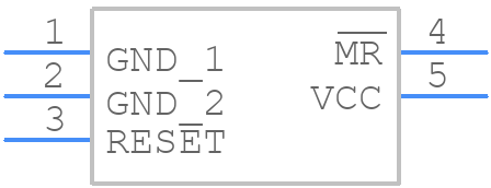 LM3723EM5-2.32 - Texas Instruments - PCB symbol